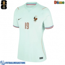 Fotballdrakt Dame Frankrike Theo Hernandez #19 Bortedrakt VM 2026 Kortermet